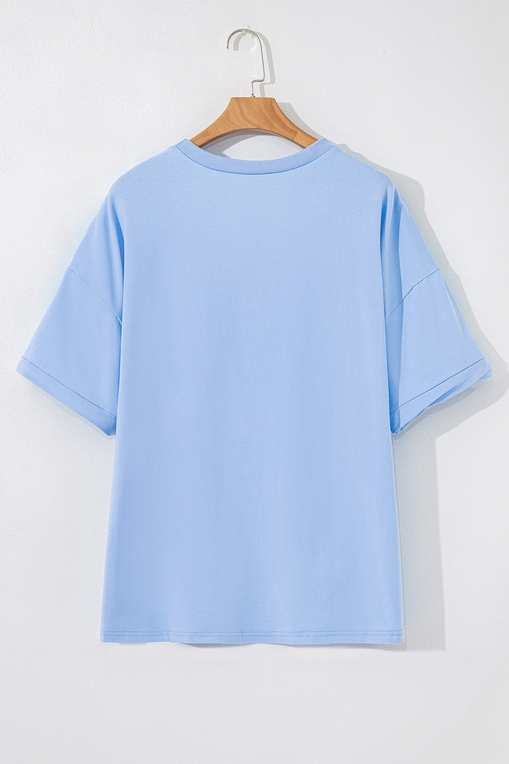 Threaded Pear Ayra Loose Half Sleeve Hi Low Hem Top
