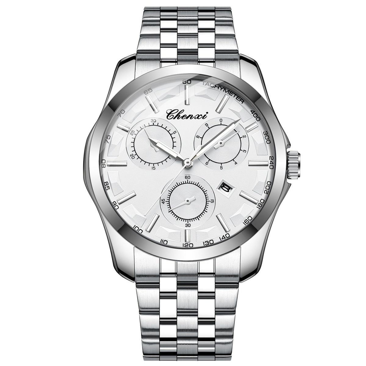 Men’s Luxury Business Watch with Luminous Hands | High-Sense Executive Wristwatch | Trendy Minimalist Quartz Business Watch | Waterproof Professional Men’s Timepiece | 2026 High-Fashion Stainless Steel Watch