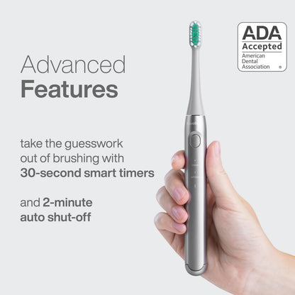 Aquasonic Icon Rechargeable Power Toothbrush