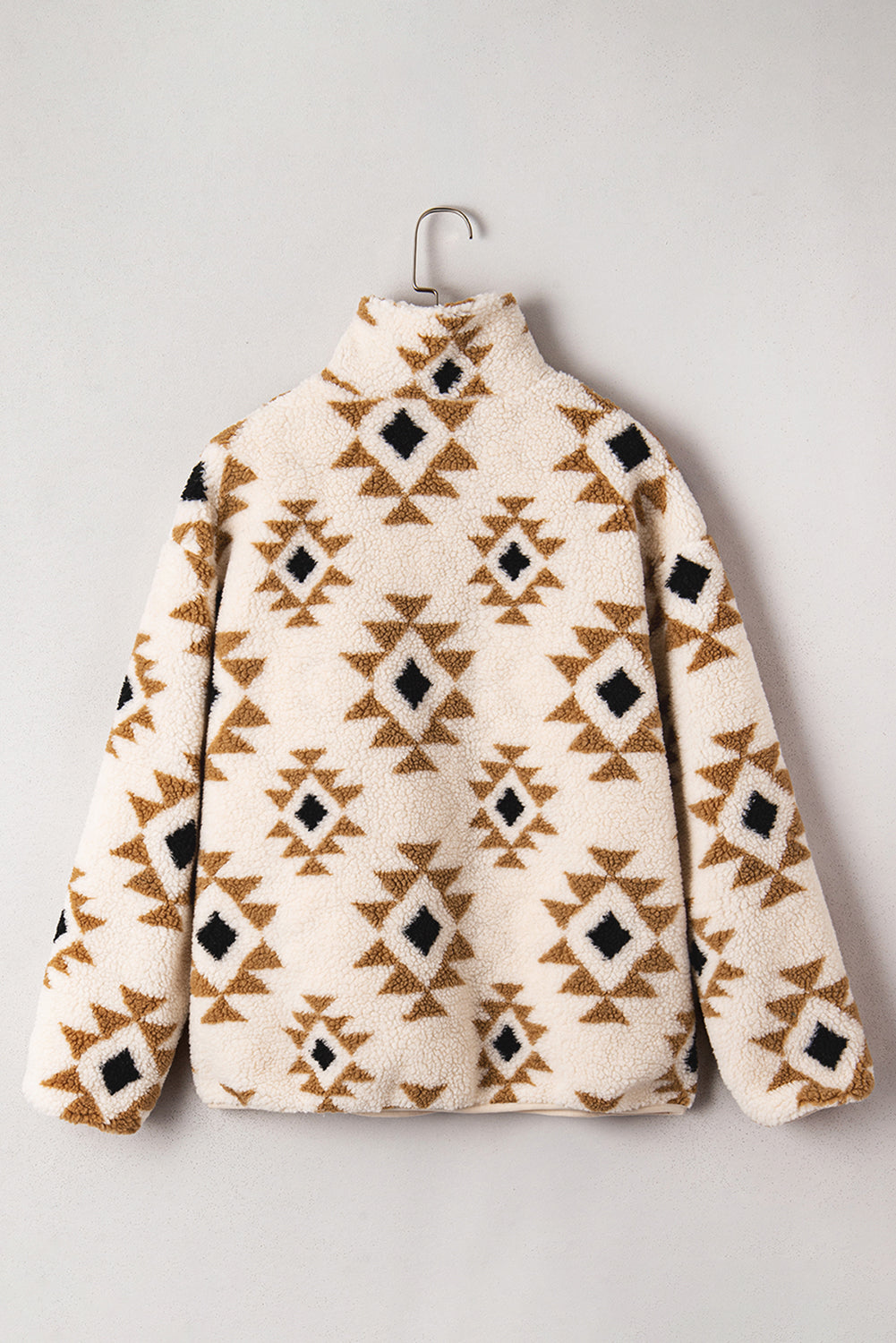 Threaded Pear Elizy Quarter Zip Collar Sweatshirt