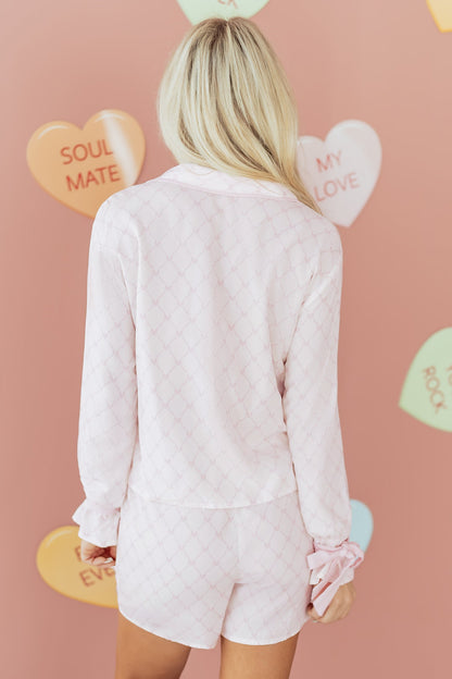 Threaded Pear Talia Ties 2pcs Pajama Set
