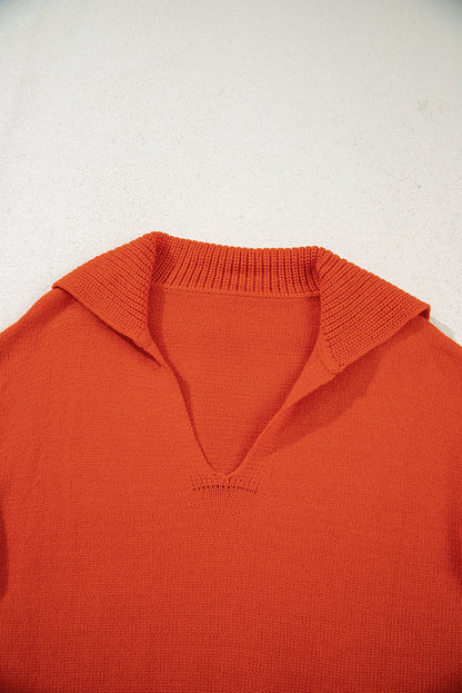 Threaded Pear Avery Edge Sexy Elegant Sweater