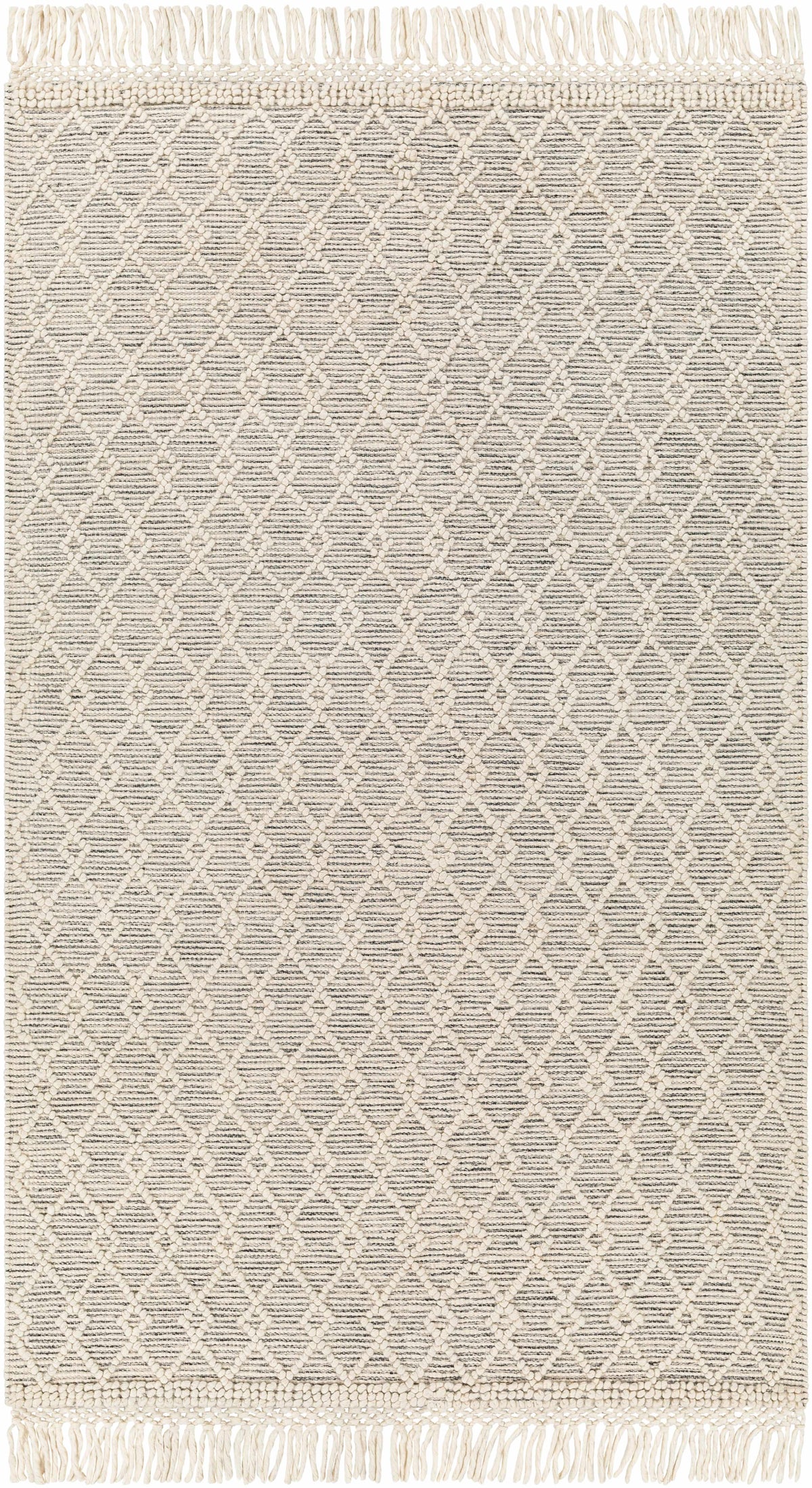 Diata Wool Rug with Tassels - Clearance