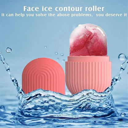 Capsule Shaped Silicone Ice Roller