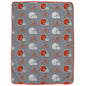 Cleveland Browns NFL Team Logomania XL Blanket 66x95