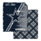 Dallas Cowboys NFL Team Heritage Soft Blanket 60x80
