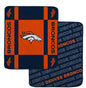 Denver Broncos NFL Team Reversible Soft Blanket 60x70