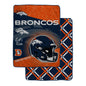 Denver Broncos NFL Team Helmet Fleece Blanket 60x80