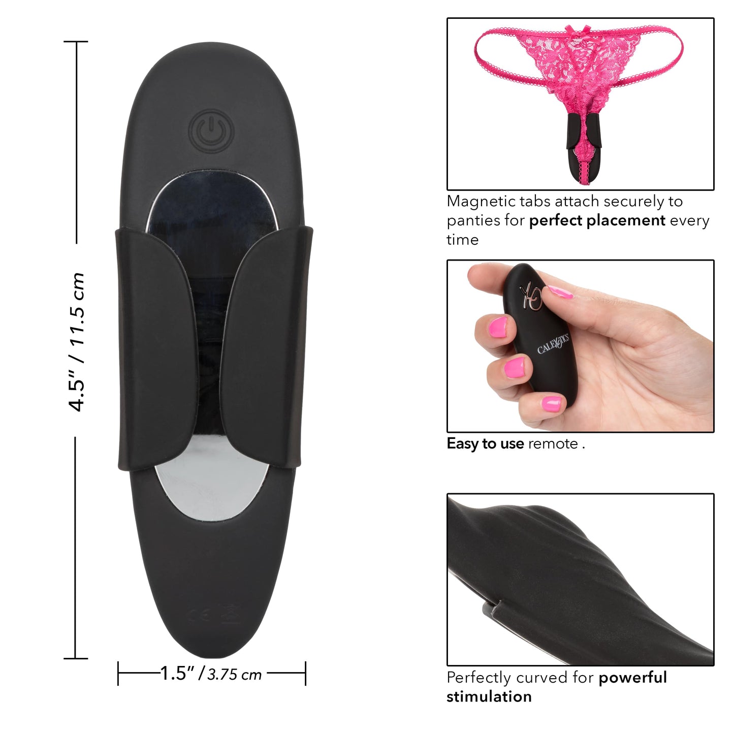 CalExotics Lock-N-Play Remote Panty Teaser