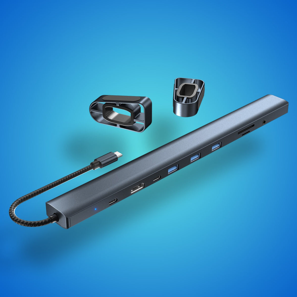 Ethos 10-in-1 USB C Hub New Type-C Expansion Adapter