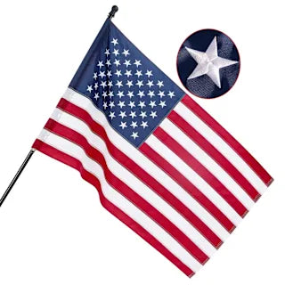 Embroidered Stars American Flag