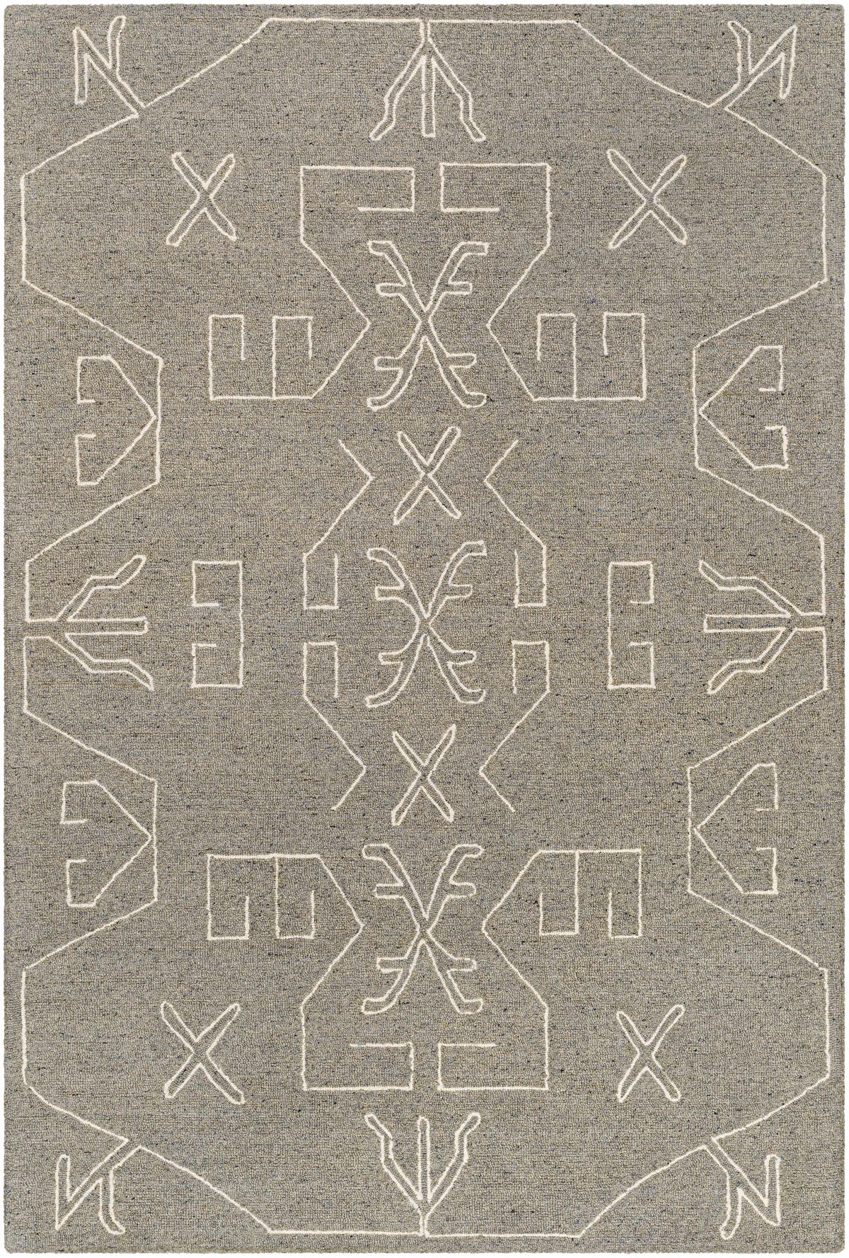 Duard Modern Wool Rug - Clearance