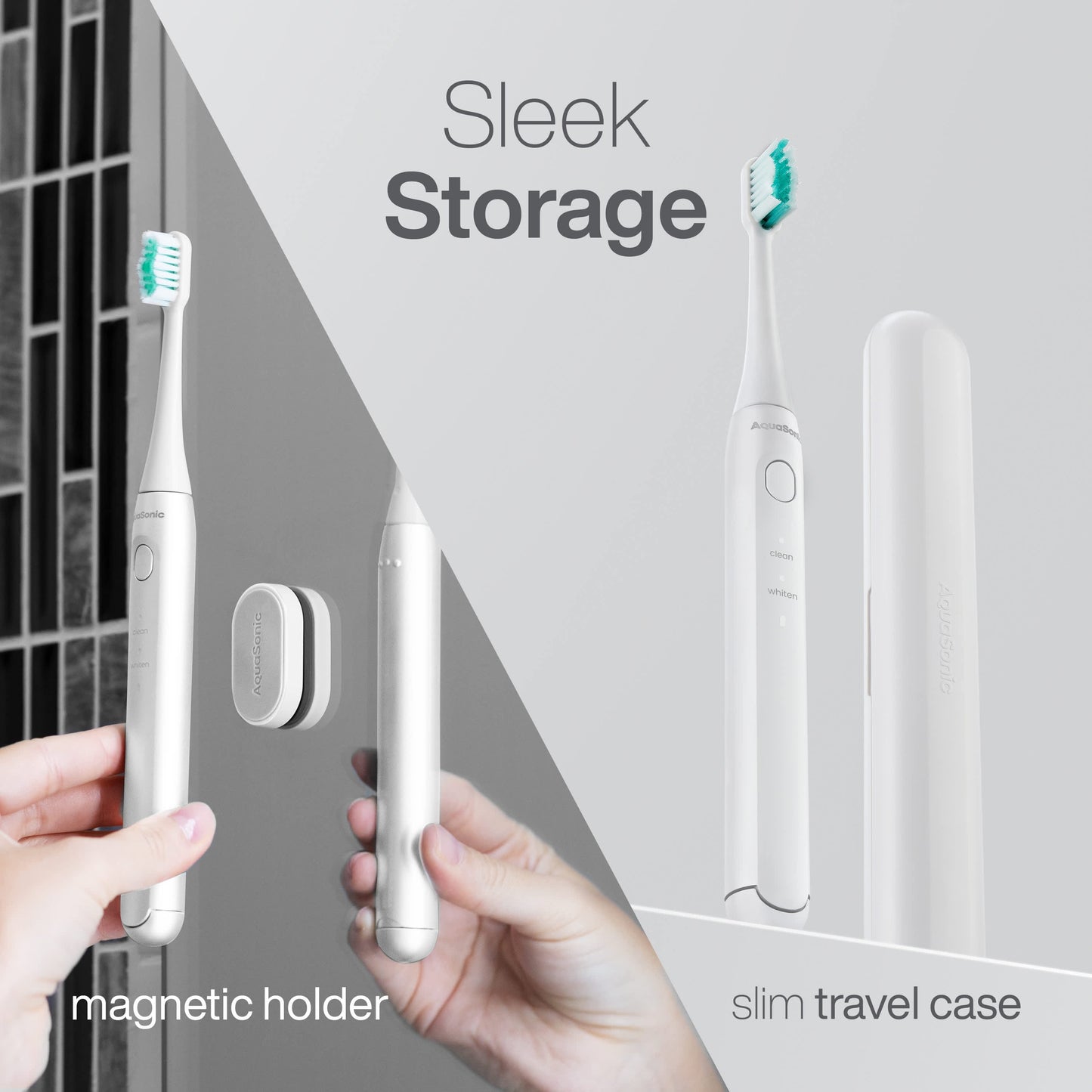 Aquasonic Icon Rechargeable Power Toothbrush