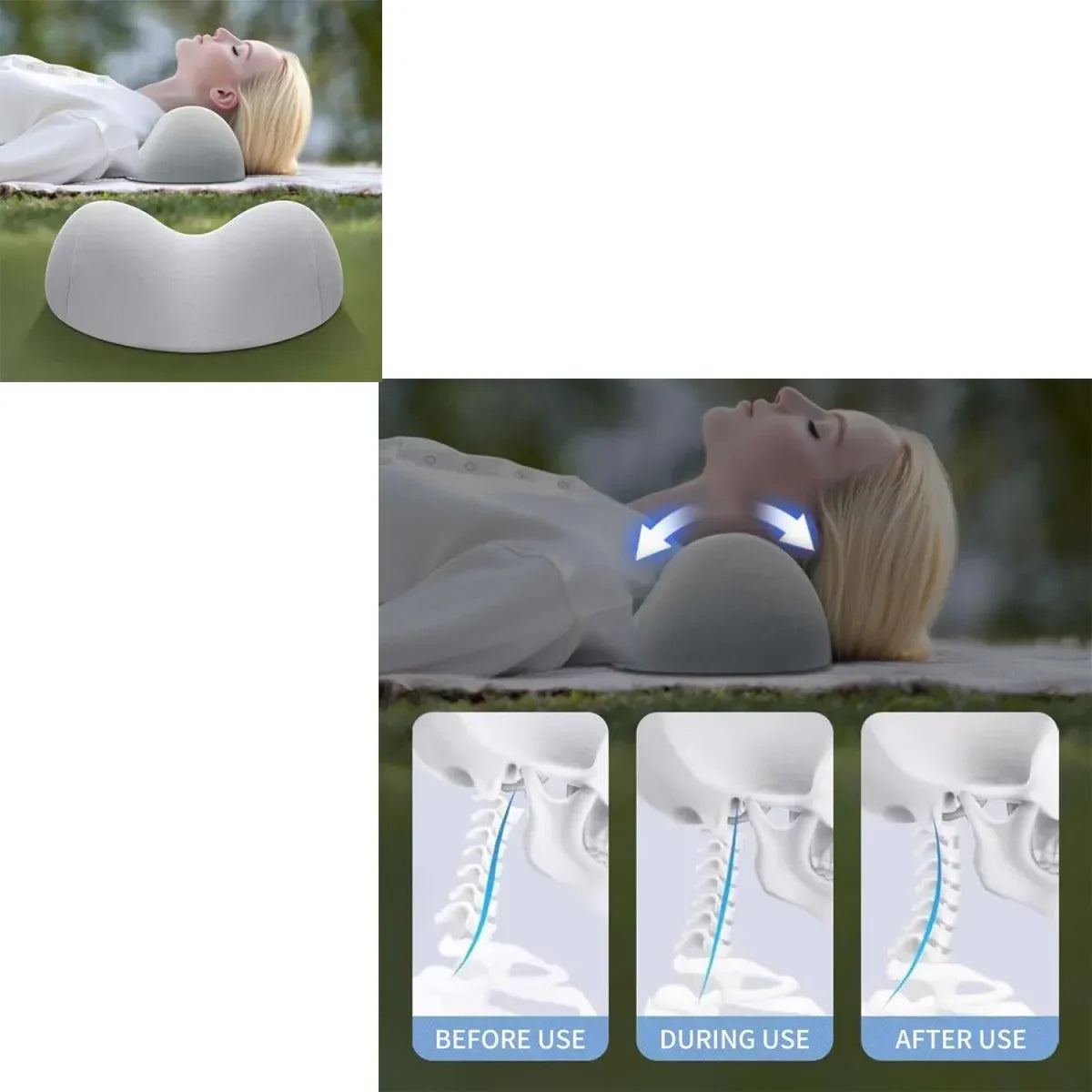 Ergonomic Cervical Neck Pillow