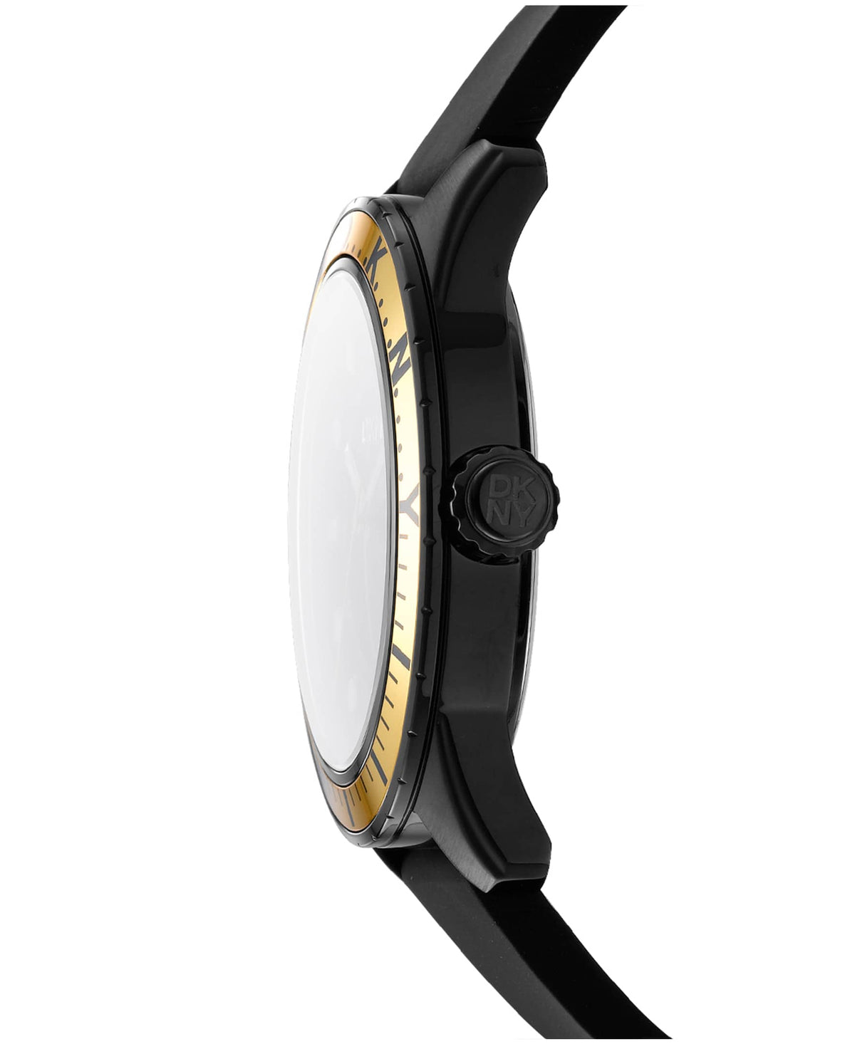 Dk1g050p0035 ACTIVE Crosby Sport Black Silicone Strap Men's Watch