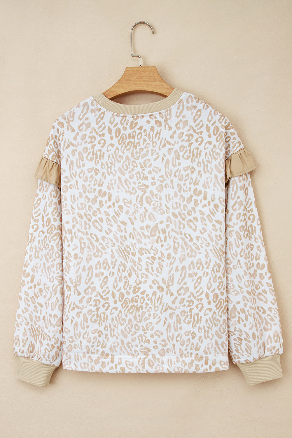 Threaded Pear Aimee Detail Ribbed Trim Sweatshirt