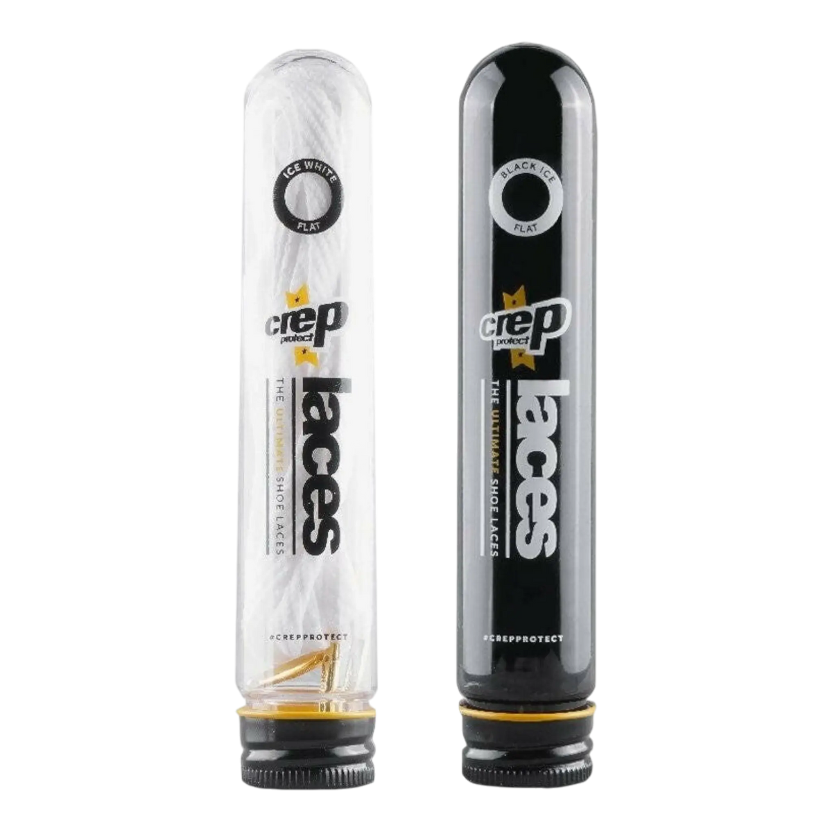 Crep Protect The Ultimate Round Unisex Laces White/Black