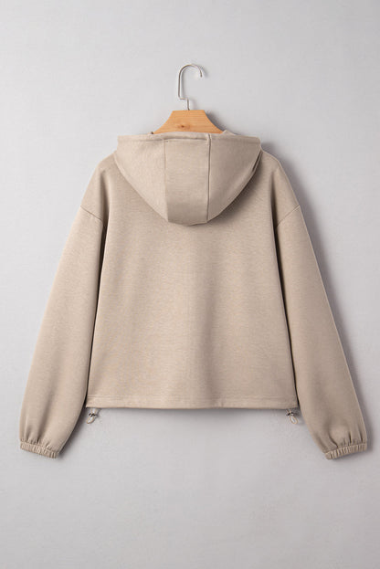 Threaded Pear Rayna Embroidered Zip Up Jacket
