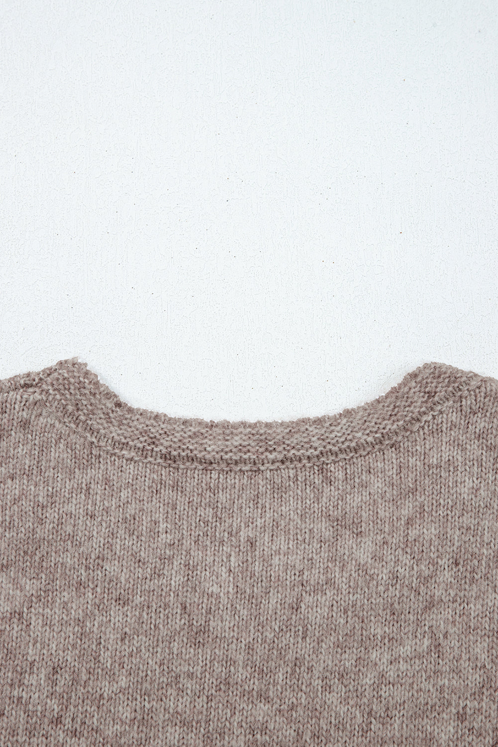 Threaded Pear Abigail Detail Drop Shoulder Sweater