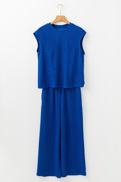 Threaded Pear Samira Textured Knit Set