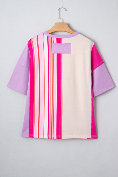 Threaded Pear Kallie Half Sleeve Loose Top