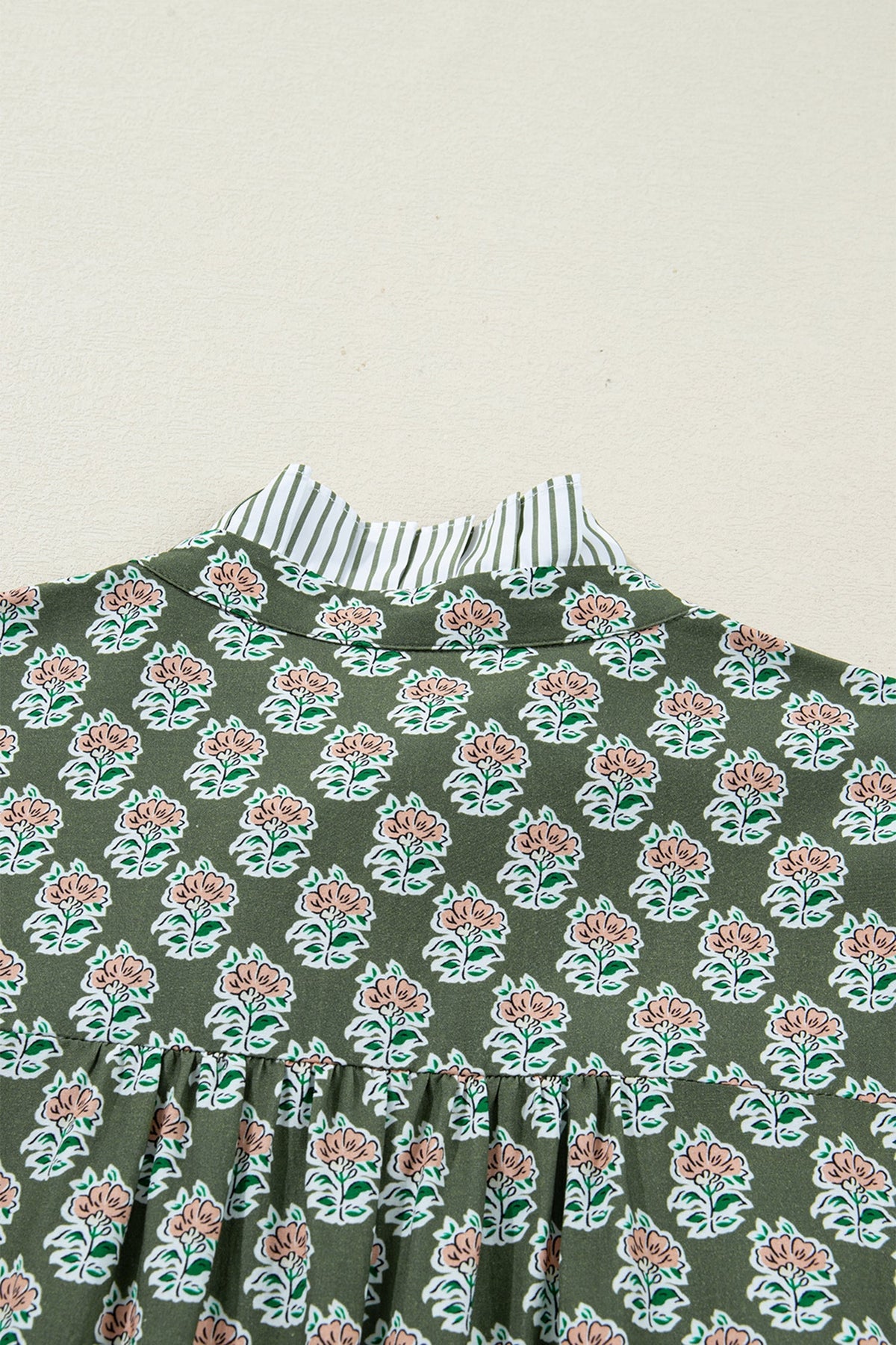 Threaded Pear Olivia 4 Sleeve Floral PLUS Dress