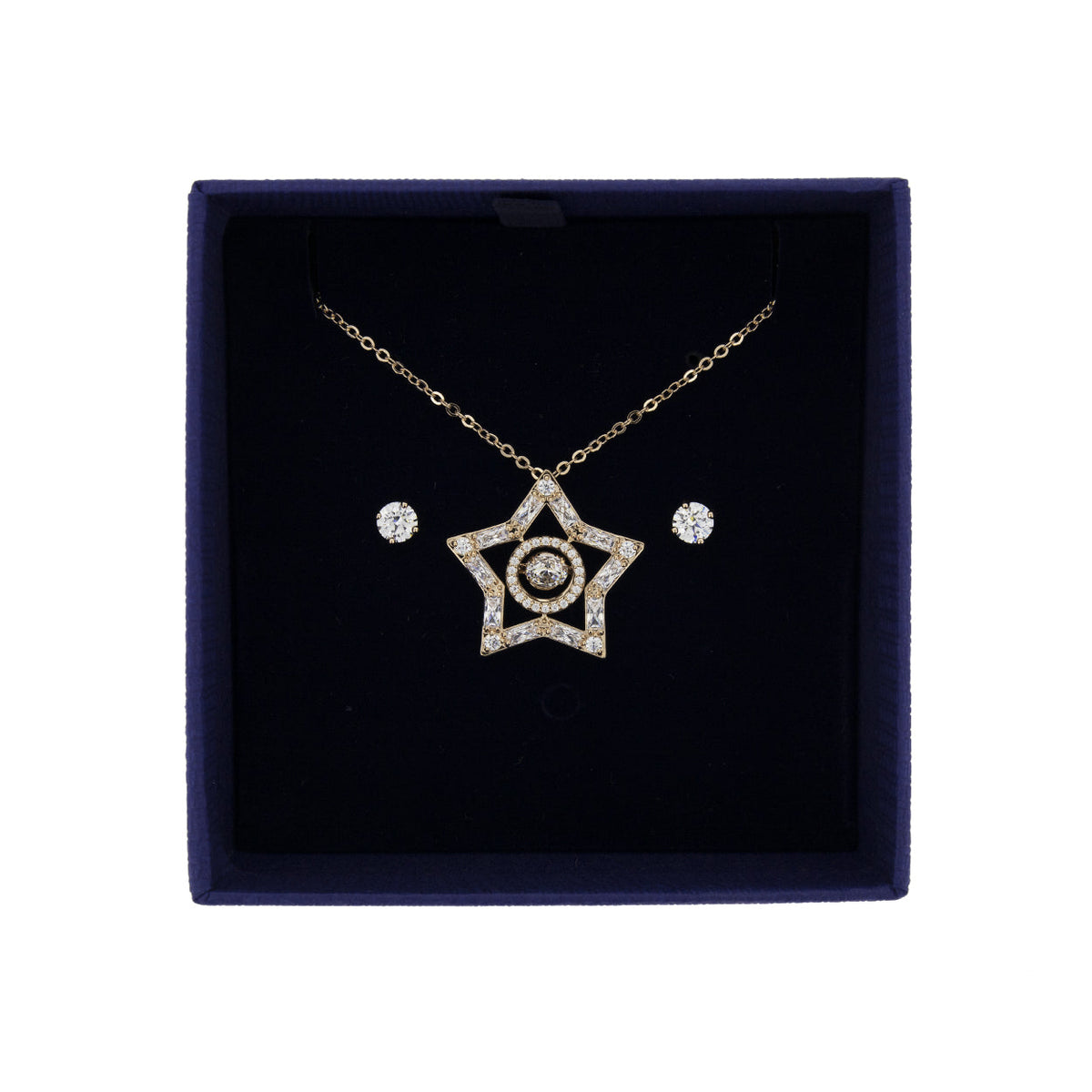 Swarovski Rose Gold Stella Set 5622730