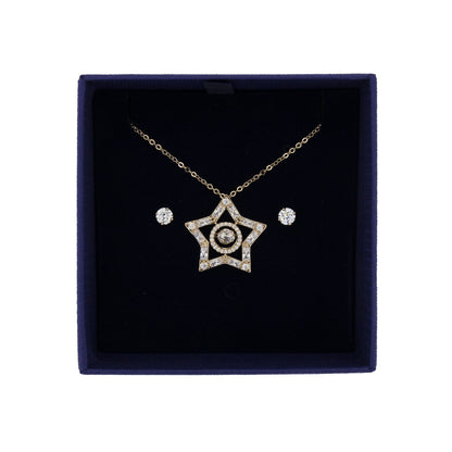 Swarovski Rose Gold Stella Set 5622730