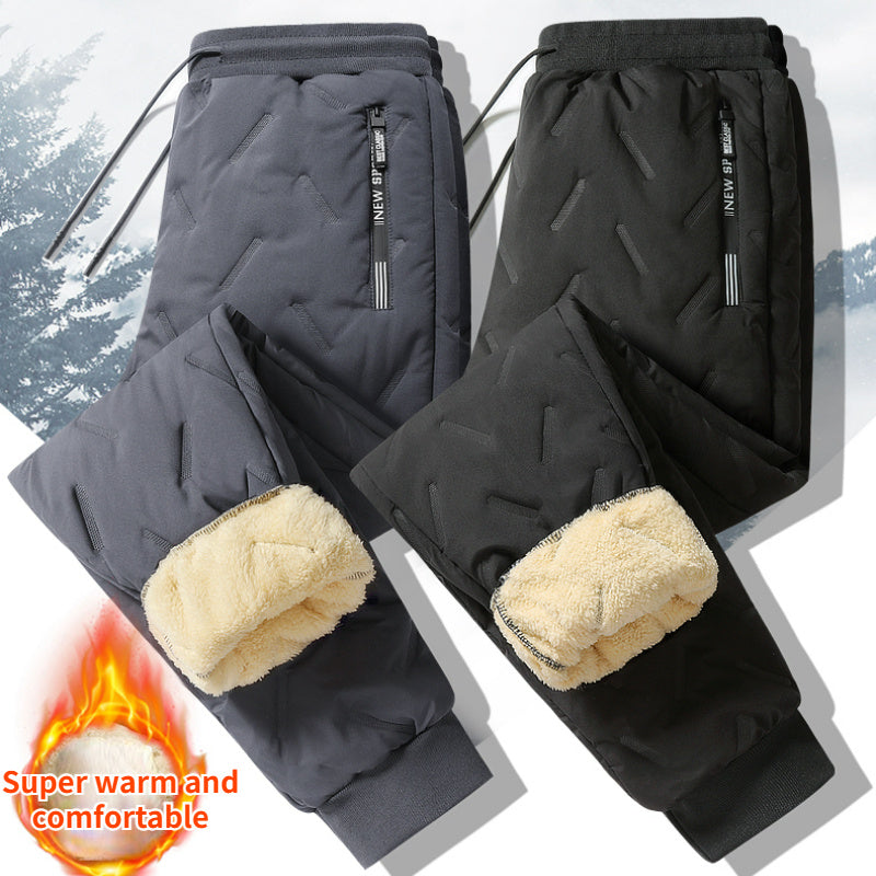 Men’s Plush Fleece Thermal Sweatpants