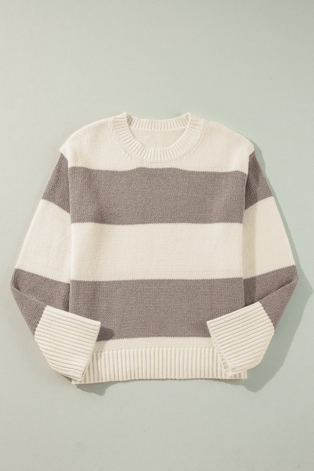 Threaded Pear Livia Colorblock Loose Pullover Sweater