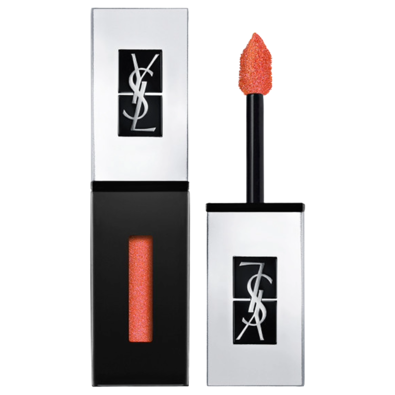 YSL Holographics Glossy Lip Stain 506 Orange Gaming