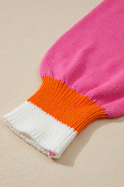Threaded Pear Anahi Drop Shoulder Knit Sweater
