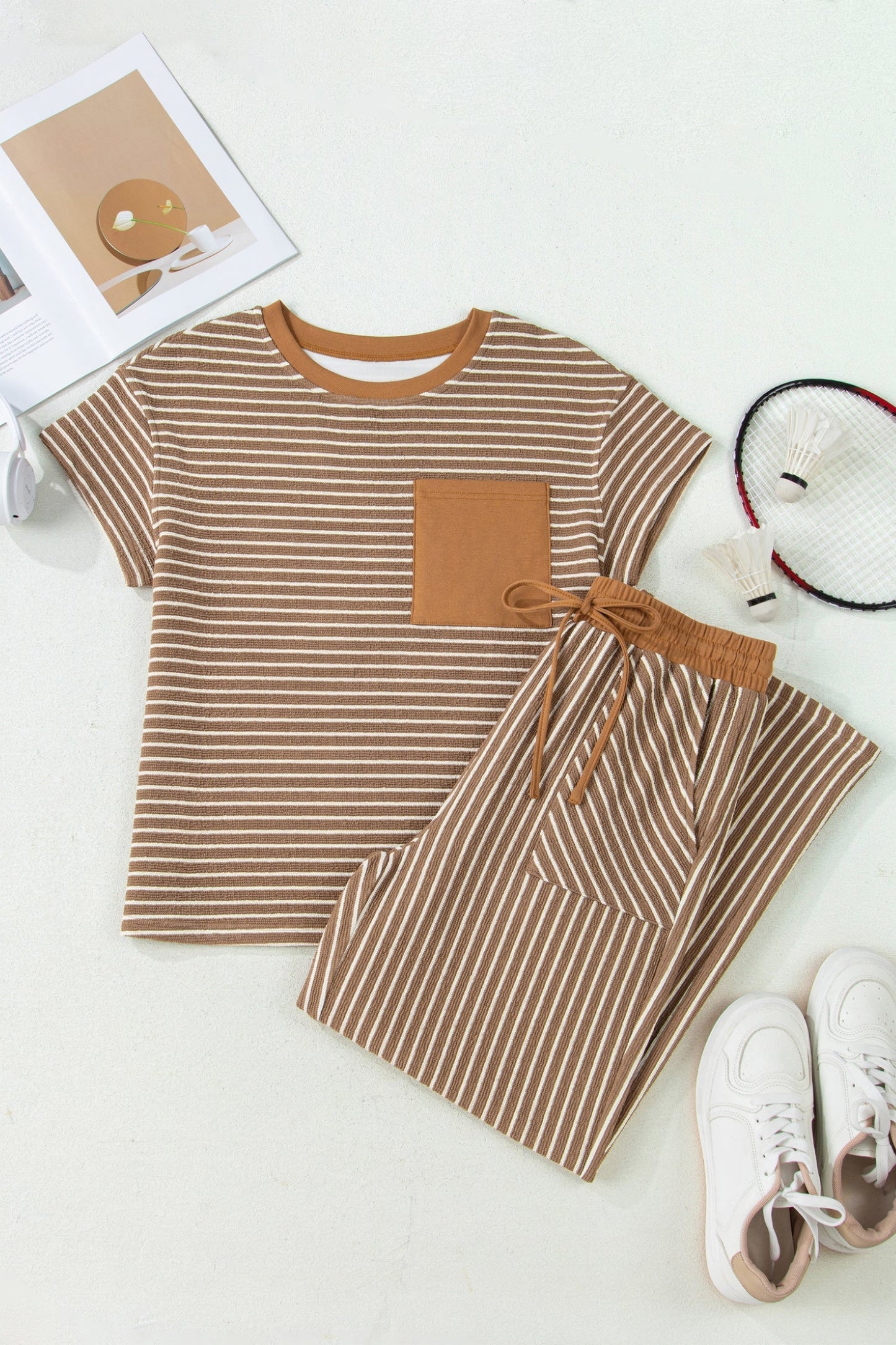 Threaded Pear Aspyn Stripe Tee