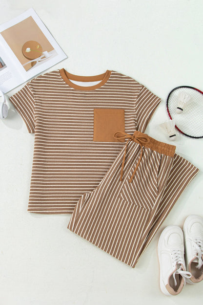 Threaded Pear Aspyn Stripe Tee