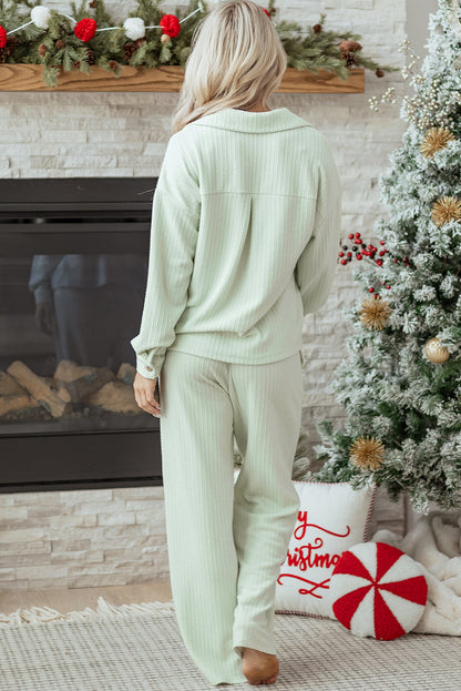 Threaded Pear Aspen Textured Patched Set