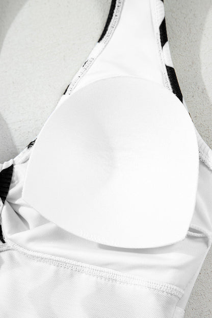 Threaded Pear Meilani Cut One Piece Swimsuit