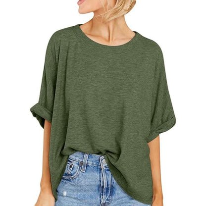 Women's Oversized Casual Short Sleeve T-Shirt