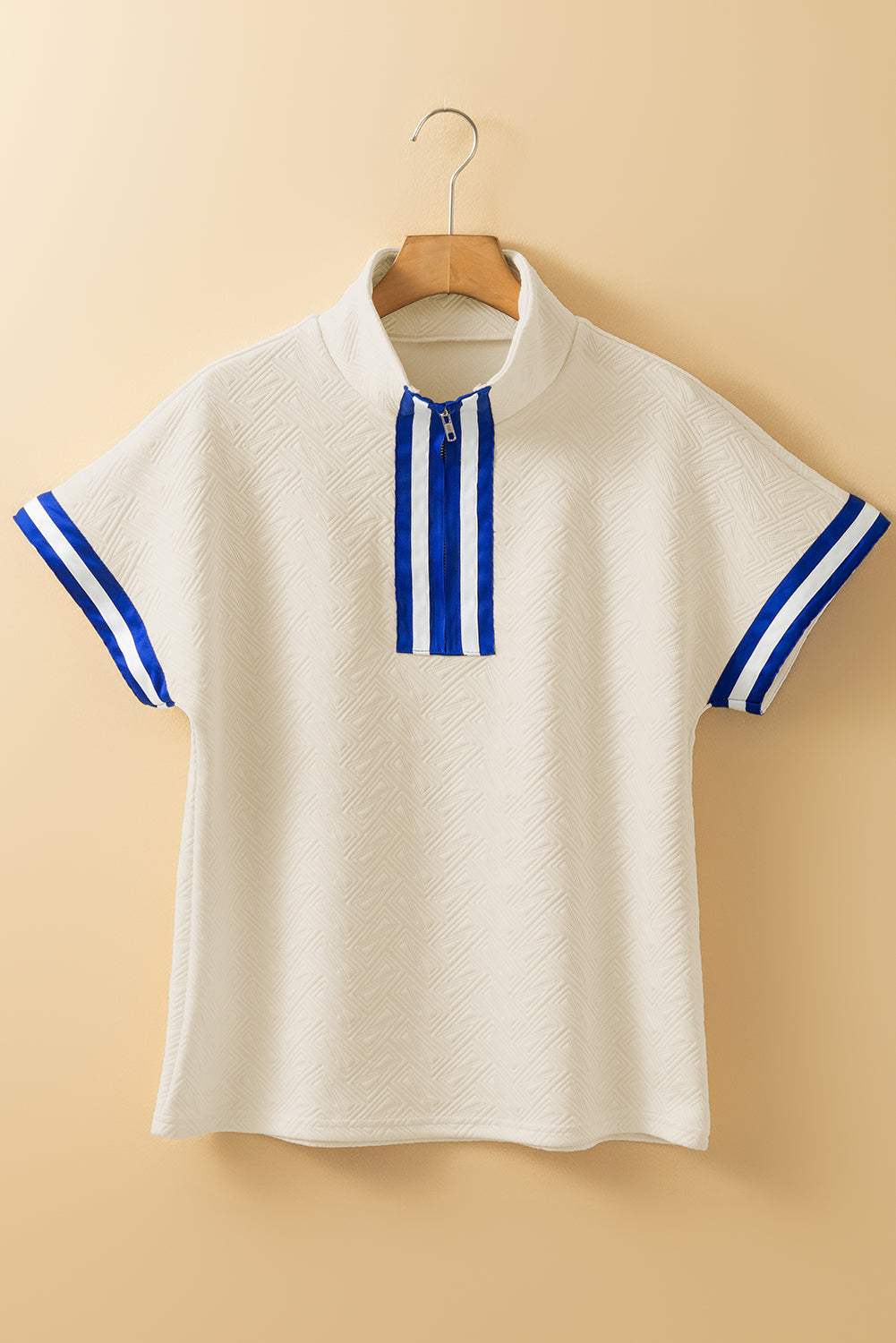 Threaded Pear Lakelynn Colorblock Short Sleeve Top