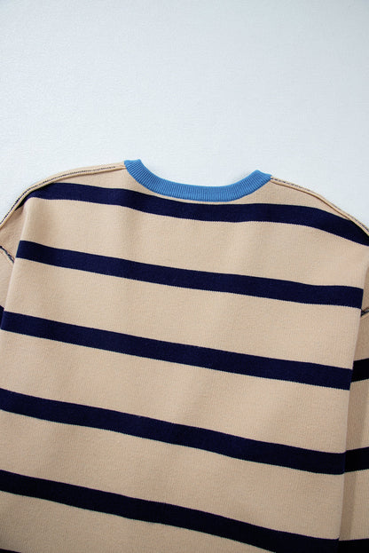 Threaded Pear Sutton Buttoned Loose Cardigan