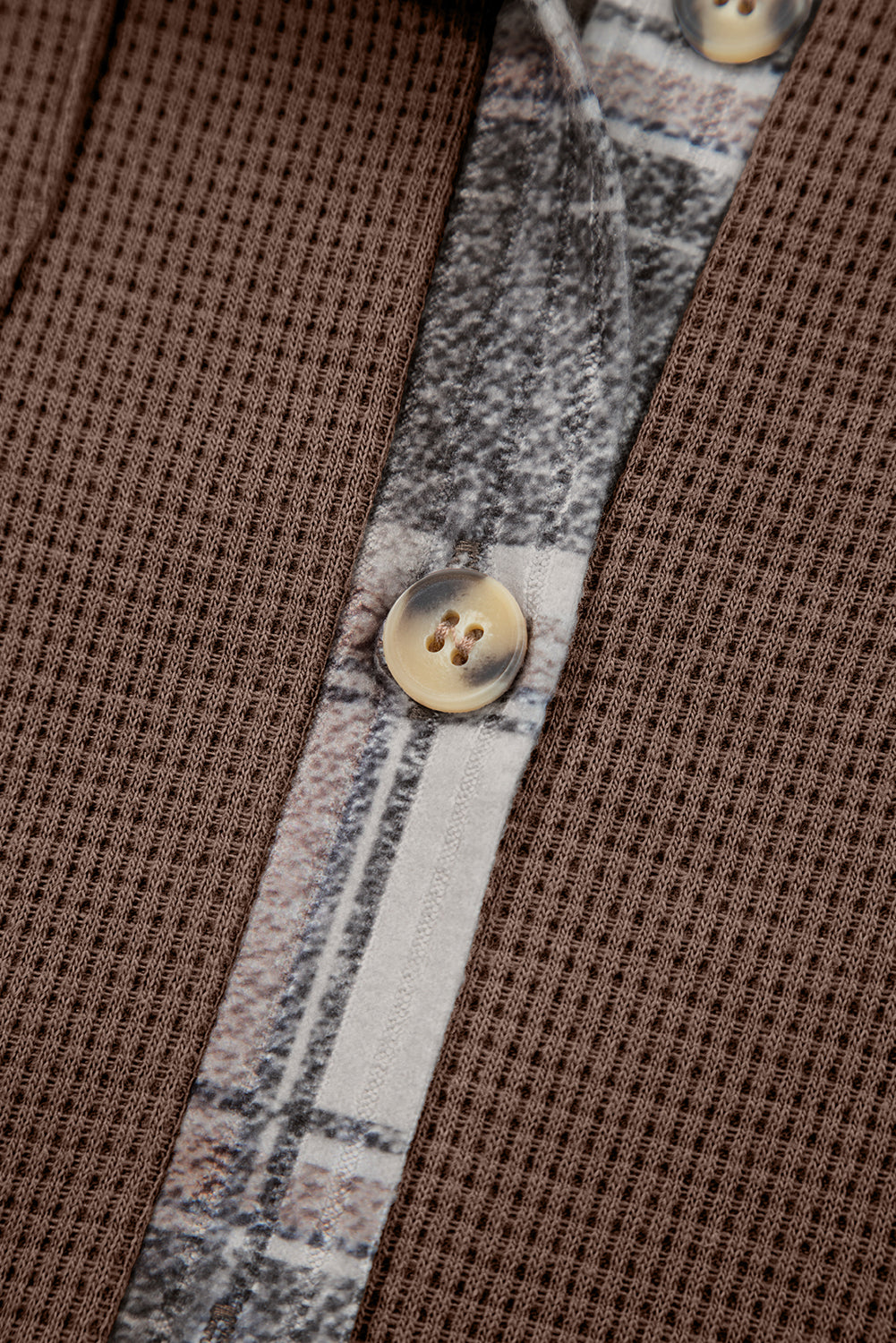 Threaded Pear Marceline Down Drawstring Hooded Shacket