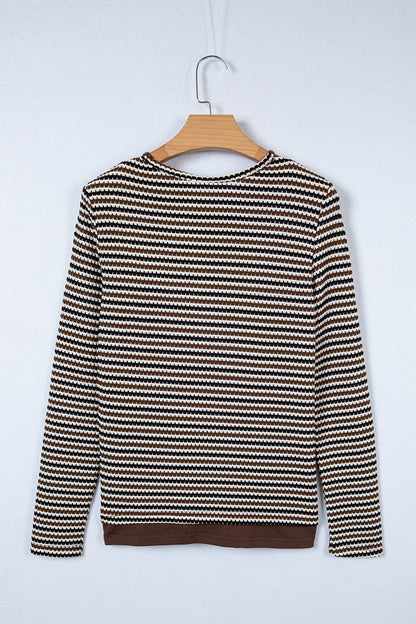 Threaded Pear Avani Sleeve T Shirt Long Sleeve Top