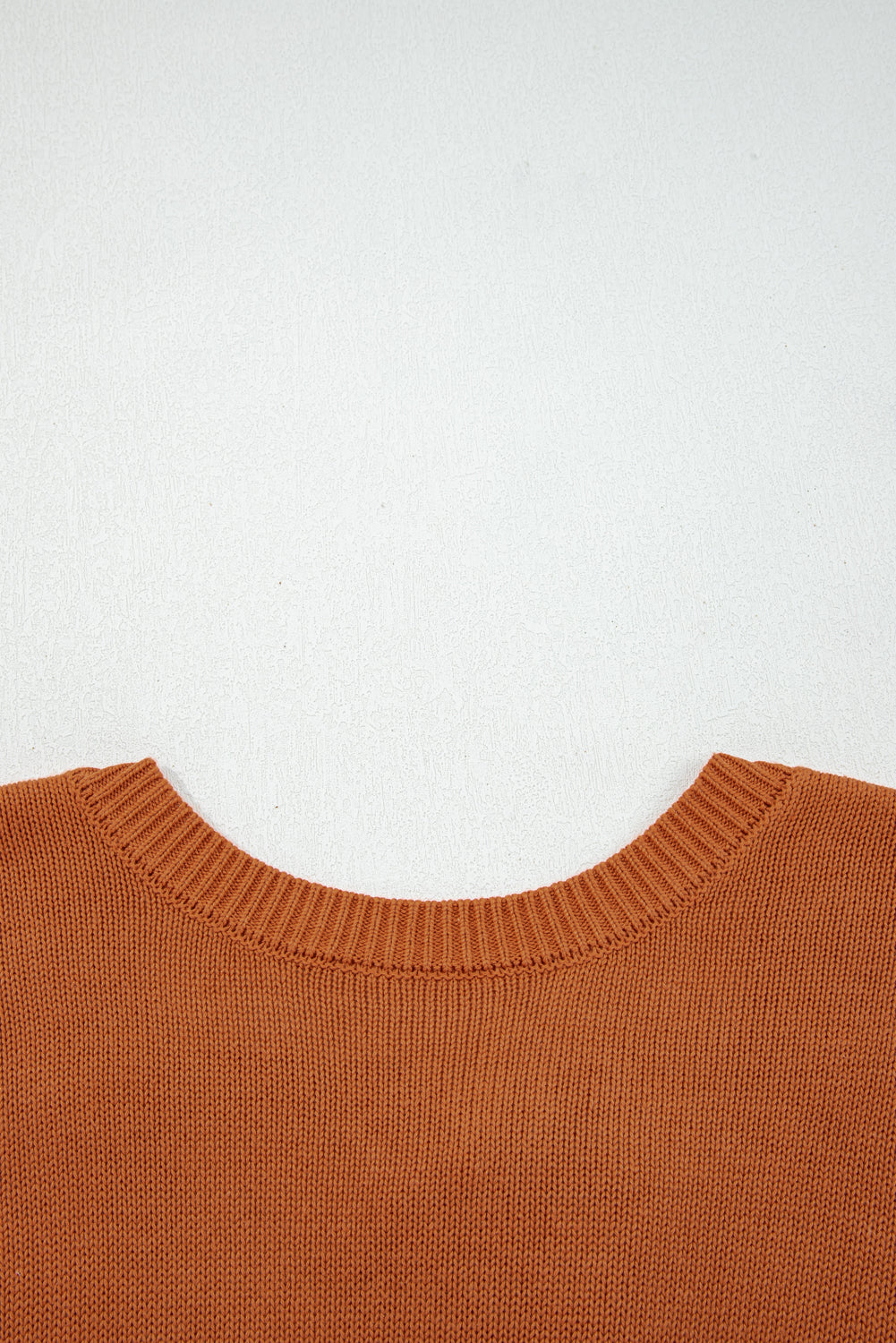 Threaded Pear Abigail Trim Drop Shoulder Sweater