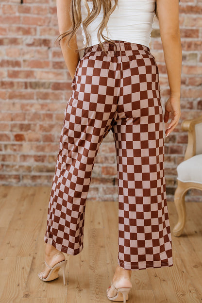 Threaded Pear Kamiyah Waist Loose Casual Pants