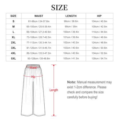 Baha Ranch I'm Your Huckleberry High Waisted Wide Leg Pants