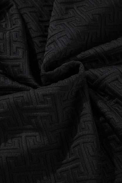 Threaded Pear Saige Half Zipper Collared Sweatshirt