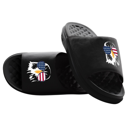 Bald Eagle Sunglasses Motive Slide Sandals