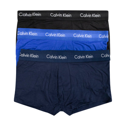 Calvin Klein Cotton Stretch Low Rise Trunks Boxers Multipack 3 Pack Men's Small