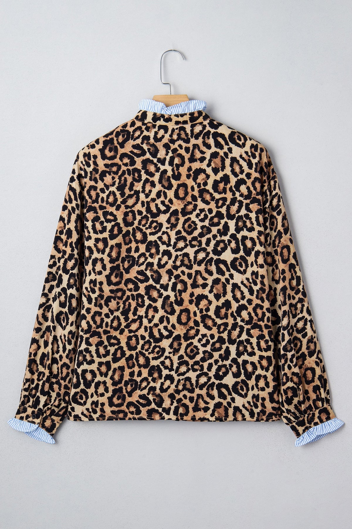 Threaded Pear Charlee Frilled Trim Chic Shirt