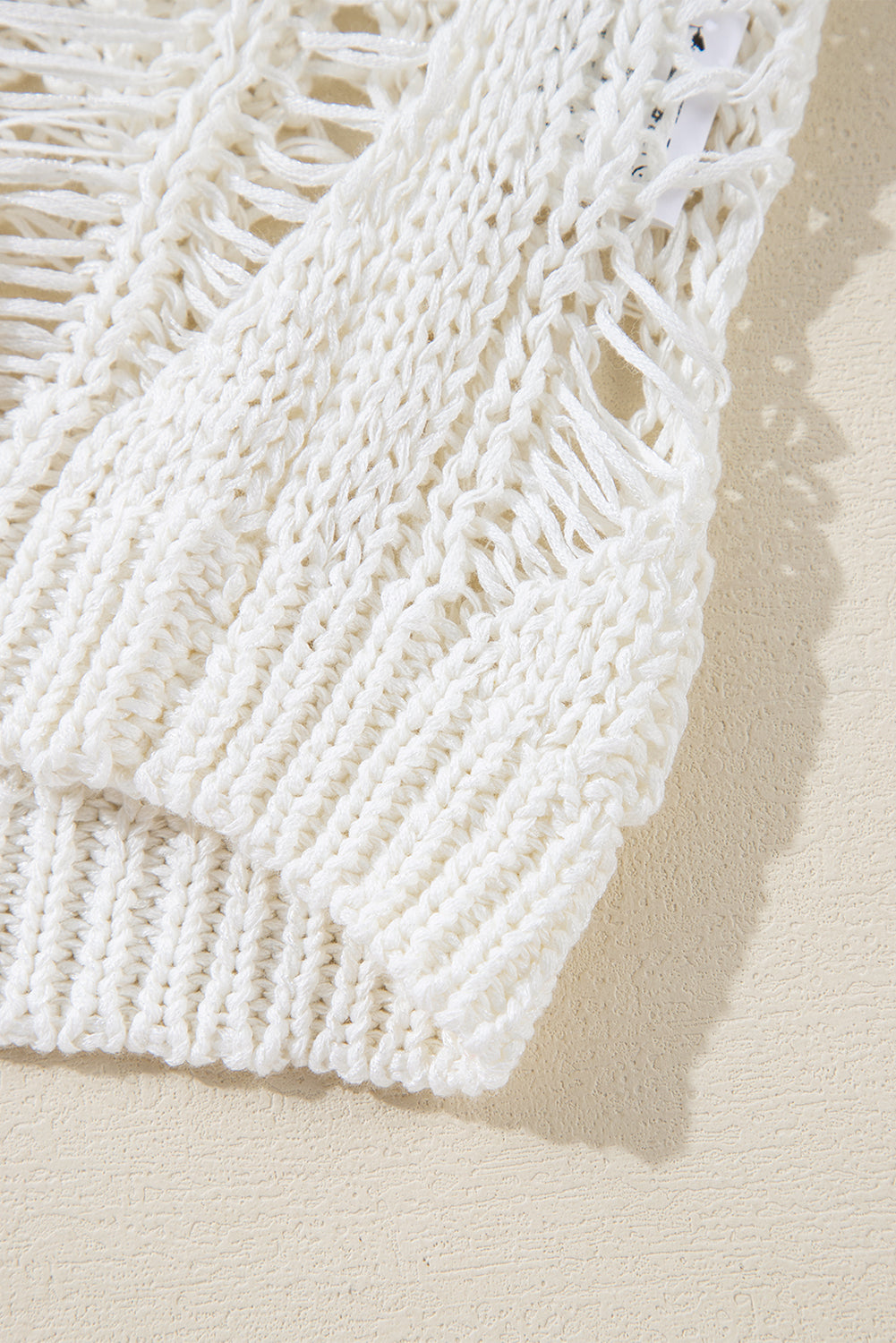 Threaded Pear Olivia Crochet Loose Fit Sweater