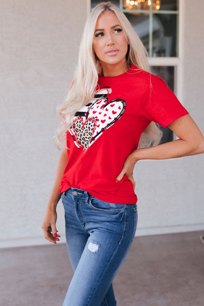Threaded Pear Brynleigh Shaped Print T Shirt